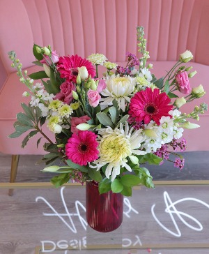 Fuchsia Fantasy Vase Arrangement 