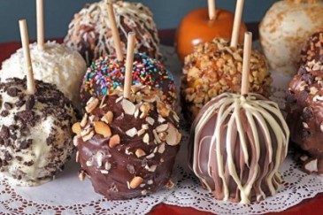 Fudge Kissed Caramel Apples-SPECIAL ORDER ONLY REQUIRES 24 HR. NOTICE- only available in Fremont County in Canon City, CO | TOUCH OF LOVE FLORIST AND WEDDINGS