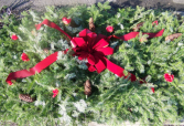 Full Blanket with Roses Cemetery Decoration