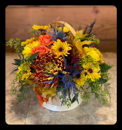 Full of Fall Basket Arrangement