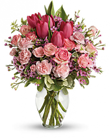 Full of Love Bouquet Vased Arrangement