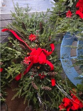 Full Size Grave Blanket Christmas Greens