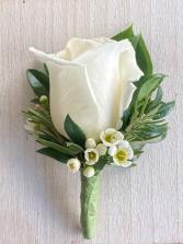 Full Size Rose Boutonniere