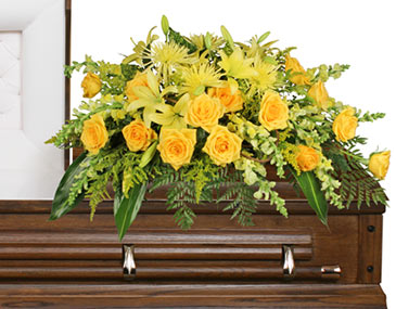 FULL SUN MEMORIAL Funeral Flowers in Monticello, IN | The Enchanted Garden Flowers & Gifts