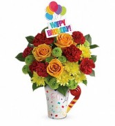 Fun 'N Festive Bouquet Fresh Keepsake Arrangement