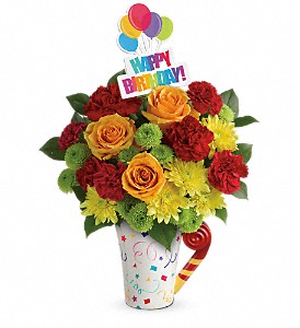 Fun 'N Festive Bouquet Fresh Keepsake Arrangement in Elkton, MD | FAIR HILL FLORIST Fun 'N Festive Bouquet Fresh Keepsake Arrangement in Elkton, MD | FAIR HILL FLORIST