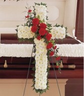 SYMPATHY CROSS Funeral Flowers