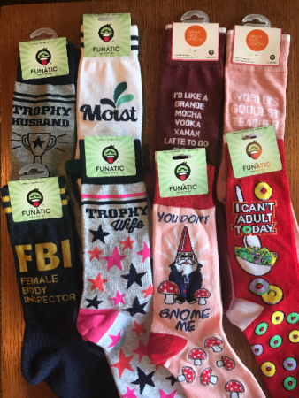 Funatic Socks  in Yankton, SD | Pied Piper Flowers & Gifts