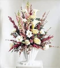 FA 7-Funeral basket of mixed flowers Flowers and colors may vary