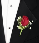 FUNERAL BOUTONNIERE/COURAGE $11.99 In Memorial Dedication/colors AVL