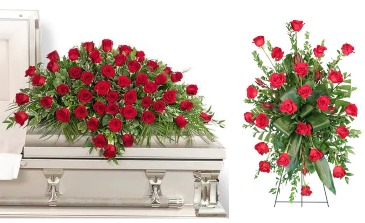 Funeral Package #1: Floral Tribute in Middletown, NY | ABSOLUTELY FLOWERS
