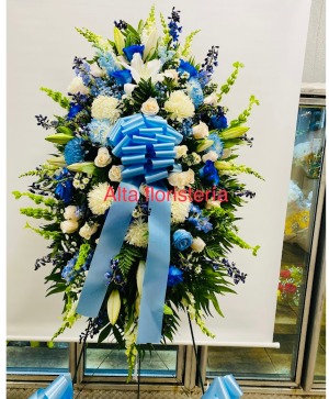 funeral standing spray Sympathy standing