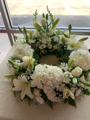 Funeral Urn Wreath Arrangement Fresh Flower Funeral