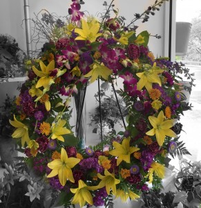 Funeral Wreath Sympathy Arrangement in Darien, CT | DARIEN FLOWERS Funeral Wreath Sympathy Arrangement in Darien, CT | DARIEN FLOWERS