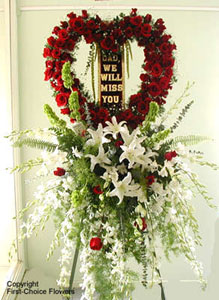 fw17 Standing Spray in Orlando, FL | Artistic East Orlando Florist fw17 Standing Spray in Orlando, FL | Artistic East Orlando Florist