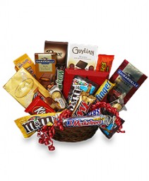 CHOCOLATE LOVERS' BASKET Gift Basket
