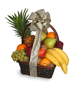 Festive Fruit Basket Gift