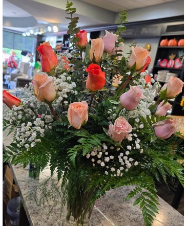 GA Peaches  Roses in Acworth, GA | Davis Flowers