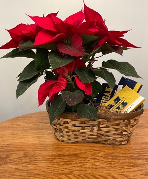 Game Day Basket- University of Michigan Gift Basket