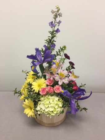 Garden Basket Fresh Arrangement
