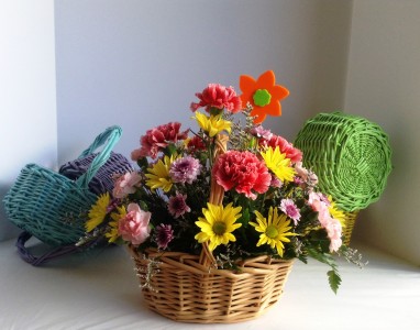 Garden Basket Mother's Day Arrangement