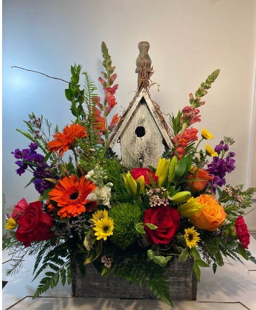 A Birdhouse Garden Sightlers Original in West Columbia, SC | SIGHTLER'S FLORIST