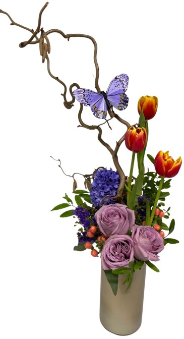 Garden Blooms  vase arrangement in Invermere, BC | INSPIRE FLORAL BOUTIQUE