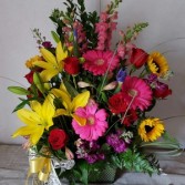 Garden Bounty Fresh arrangement