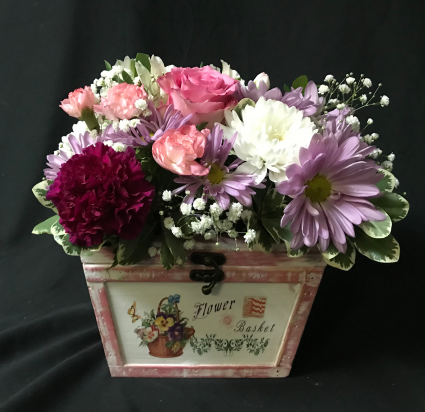 Flower Basket Box