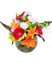 Garden Bubble Flower Arrangament