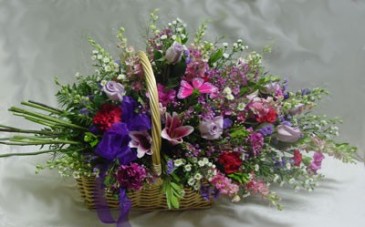 Garden Gathering Basket Funeral