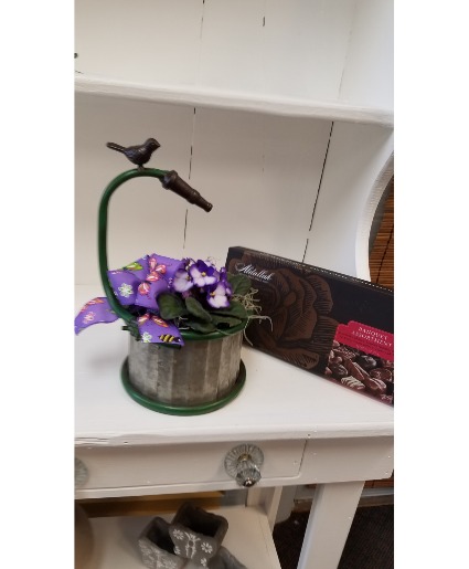 Garden Hose Container with Chocolates