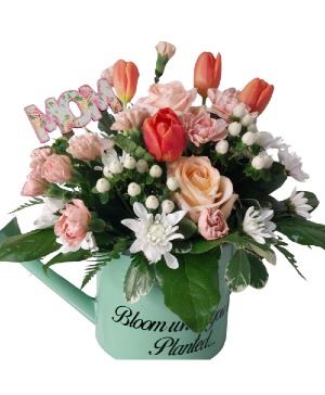 Garden Lover - Watering Can Bouquet ( Large) Designer's Choice Specialty
