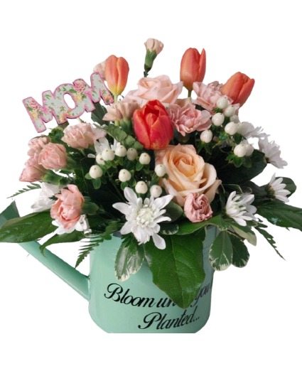 Garden Lover - Watering Can Bouquet ( Large) Designer's Choice Specialty