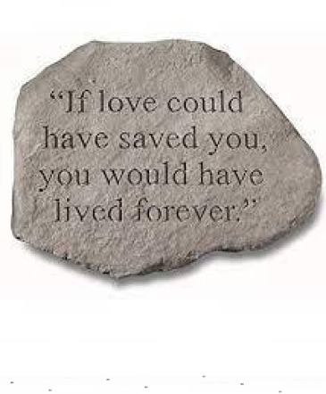 Garden Memorial Stone includes stand in Portland, MI | COUNTRY CUPBOARD FLORAL Garden Memorial Stone includes stand in Portland, MI | COUNTRY CUPBOARD FLORAL