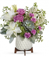 Garden Oasis Bouquet Teleflora's Mid-mod Geometric
