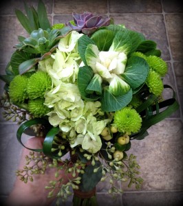 Garden of Eden Bridesmaid bouquet