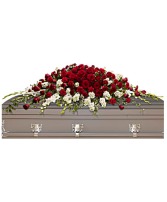 Garden of Grandeur Casket Spray 