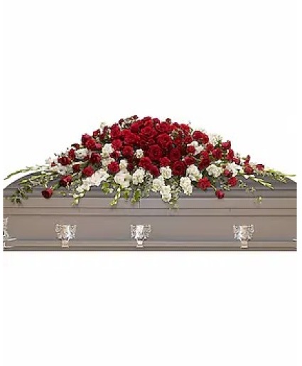 Garden Of Grandeur Casket Spray 
