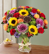 garden of grandeur for fall floral arrangement