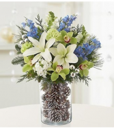 Garden of Grandeur™ Holiday - Pinecones Arrangement