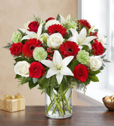 Garden of Grandeur™ Holiday Vase Arrangement