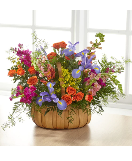 Garden of Life Basket Basket arrangement