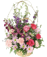 Lovers Garden Blooming Basket