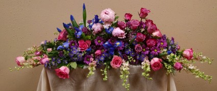 Garden of Love Casket Spray - AWF3A