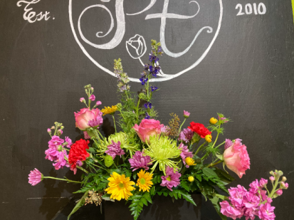 Garden of Love container arrangement