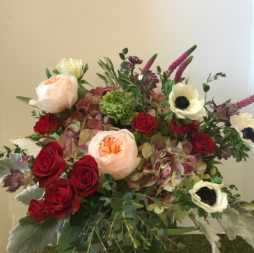 Garden of Love Vase Arrangement in Northport, NY | Hengstenberg's Florist