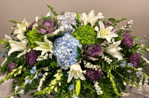 Garden Of Memories Casket Blanket