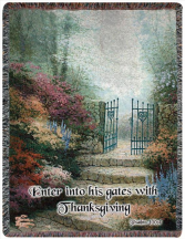 Garden Of Promise Throw Gifts
