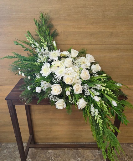 Garden of Serenity Casket Spray